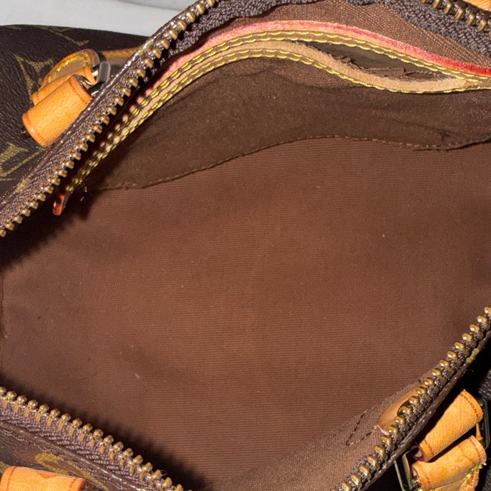 Louis Vuitton SP0025 Speedy 25 Brown Monogram Handbag - Picture 6 of 12